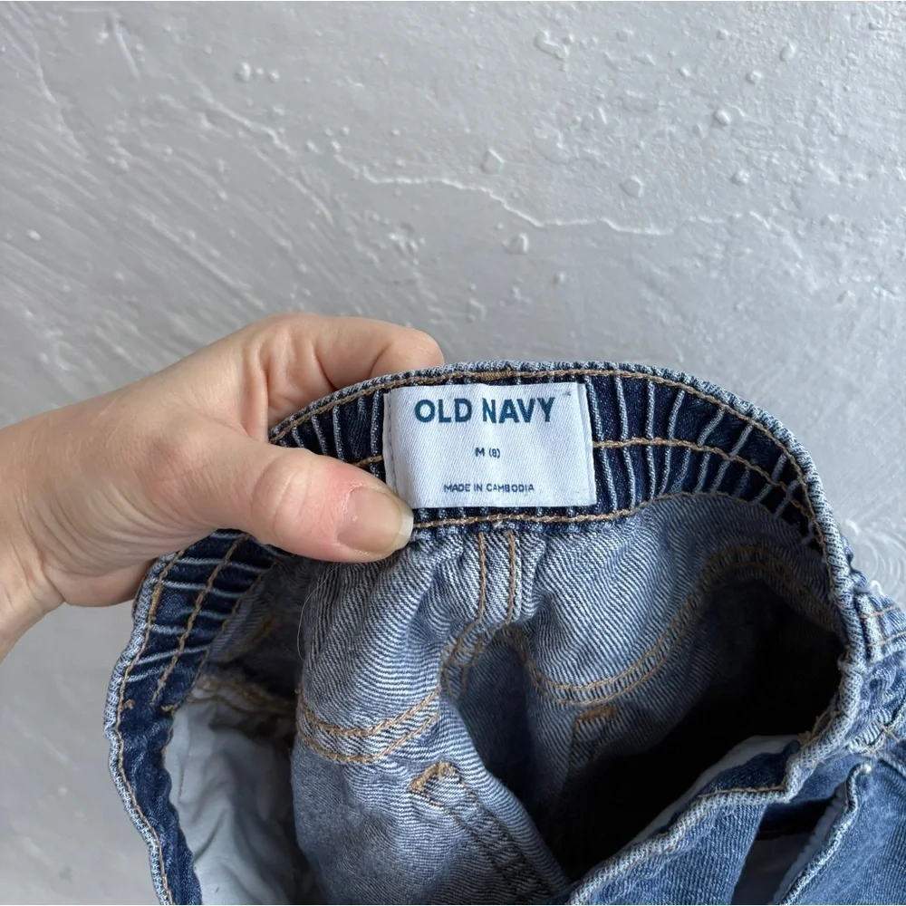 Old navy girls size 8 denim cotton skirt